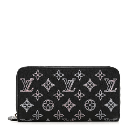 Louis Vuitton Mahina Flight Mode Zippy NM Wallet Black 1 of 7