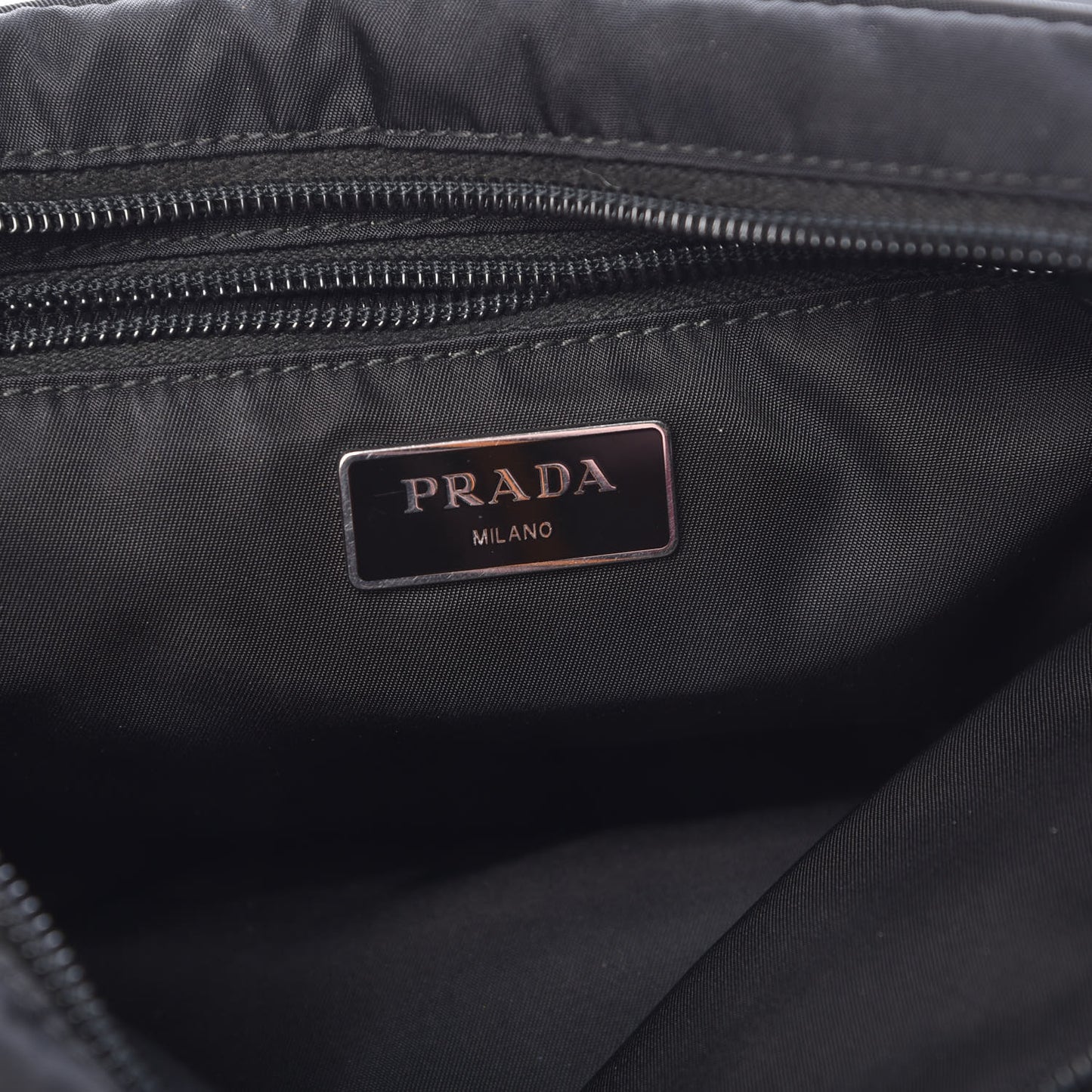 Tessuto Nylon Belt Bag Black