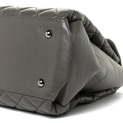 Chanel Aged Calfskin Medium Lady Pearly Flap Grey 6 of 24