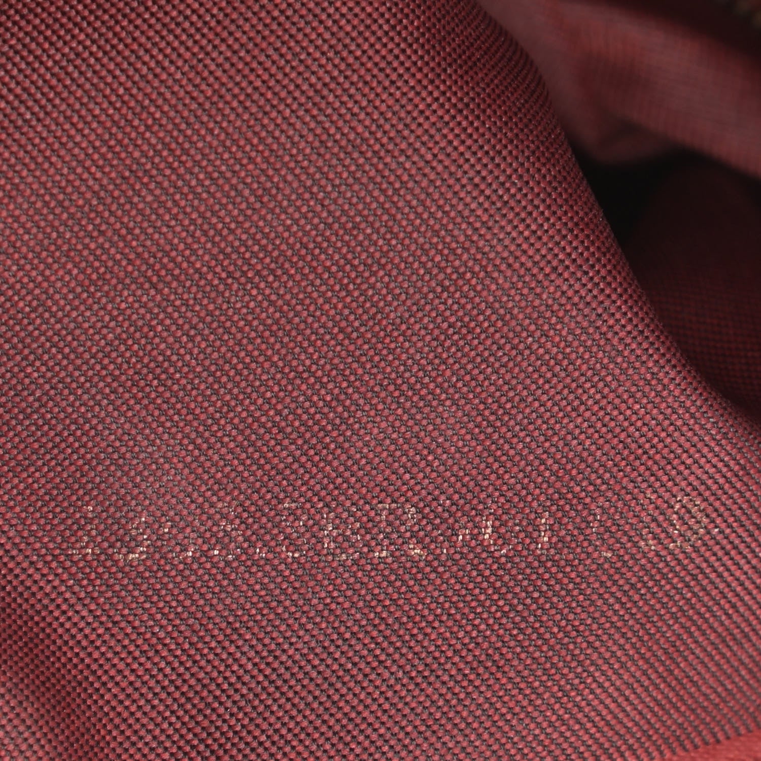 Fendi Zucchino Mama Baguette Red 7 of 11