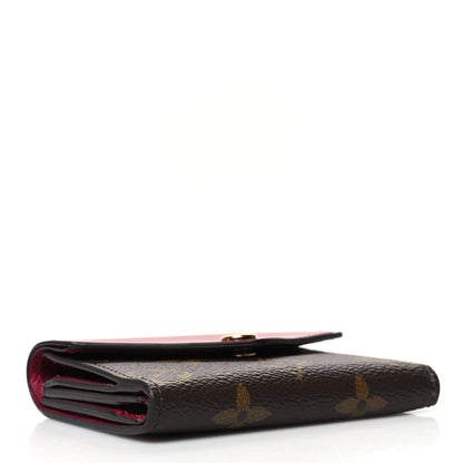 Louis Vuitton Monogram Zoe Wallet Fuchsia 6 of 10