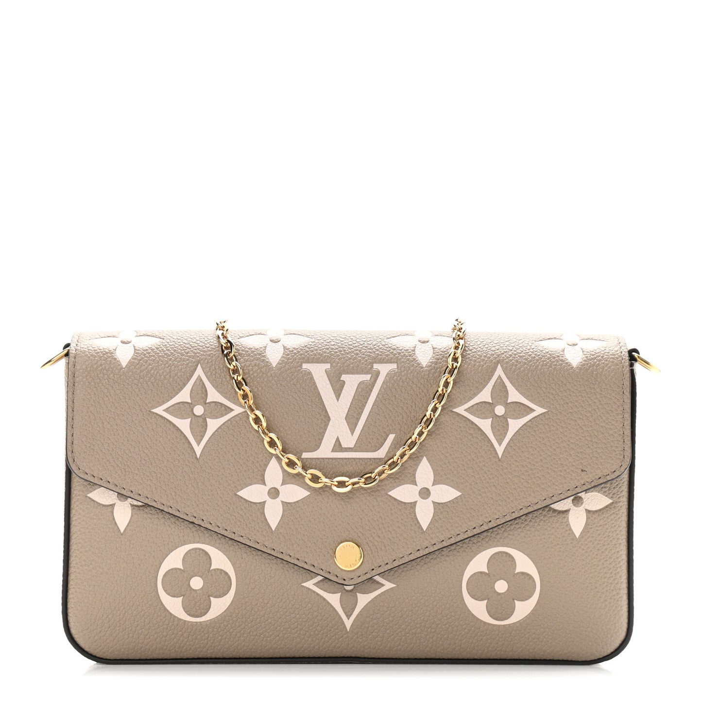 Empreinte Monogram Giant Felicie Pochette Tourterelle Creme