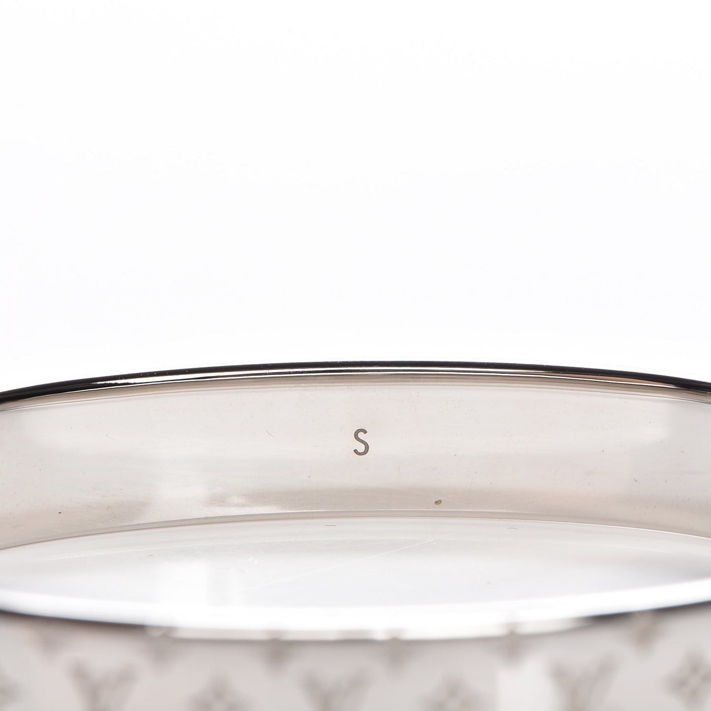 Palladium Monogram Nanogram Cuff S