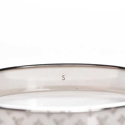 Louis Vuitton Palladium Monogram Nanogram Cuff S 5 of 7