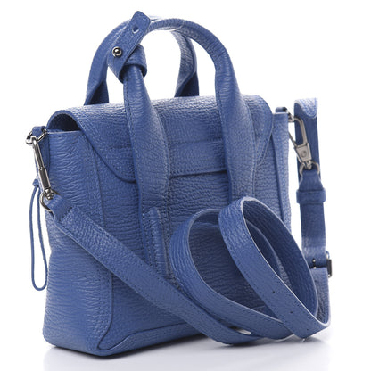 3.1 Phillip Lim 3.1 Textured Calfskin Mini Pashli Satchel Cerulean 3 of 10