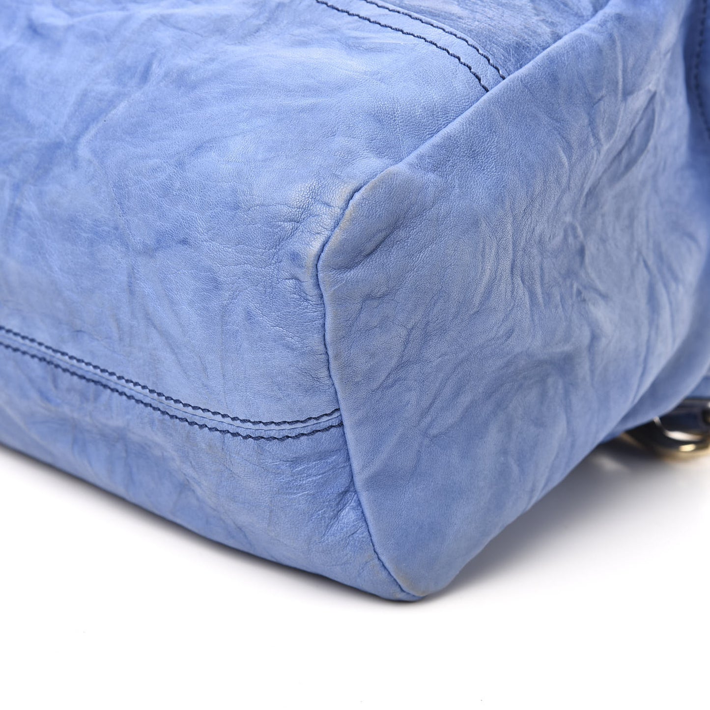 Tumbled Sheepskin Medium Pandora Blue