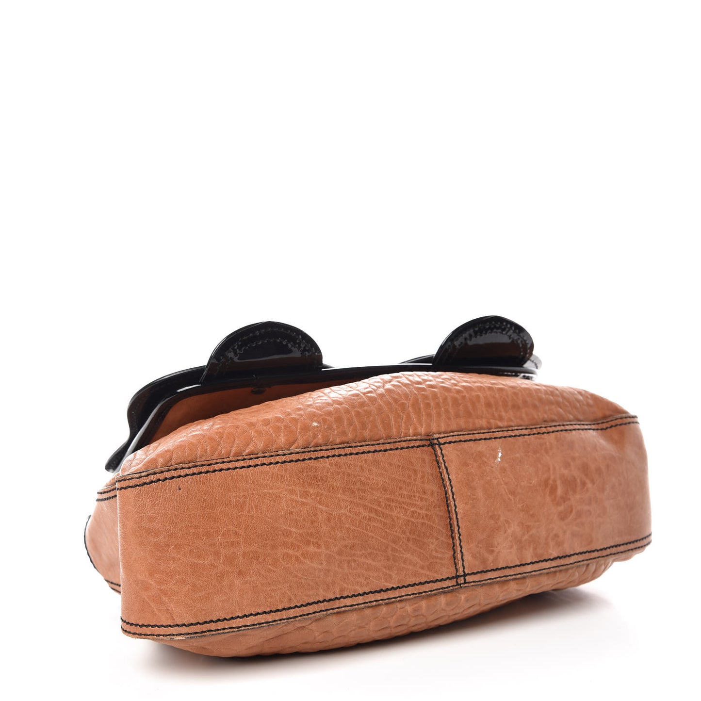 Nappa Patent B Bag Osso Black