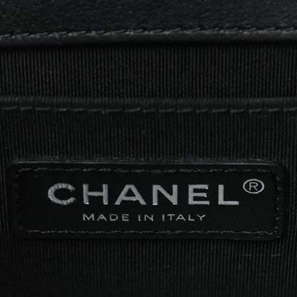 Chanel Calfskin Quilted Small Boy Flap Black 6 of 10