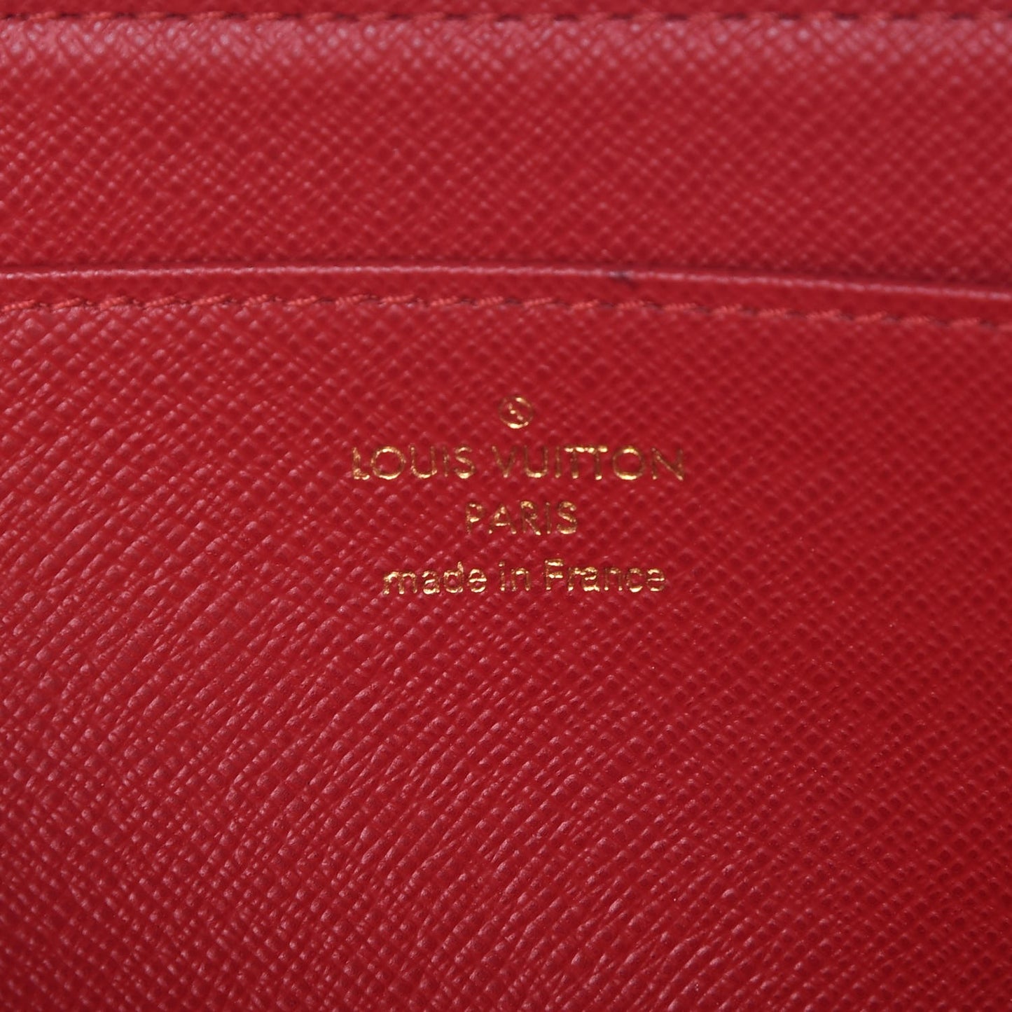 Damier Ebene Complice Trunks and Bags Wallet Red