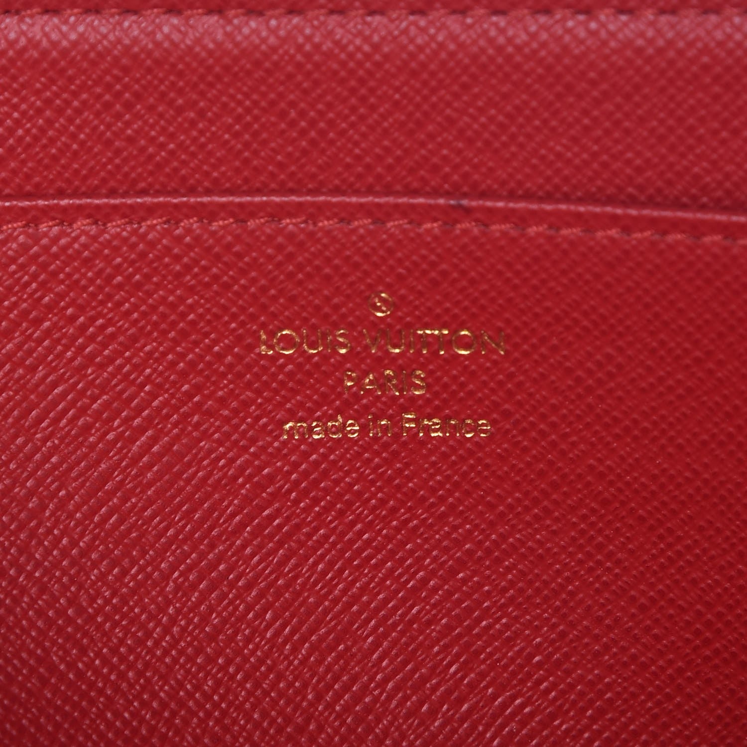 Louis Vuitton Damier Ebene Complice Trunks and Bags Wallet Red 6 of 7
