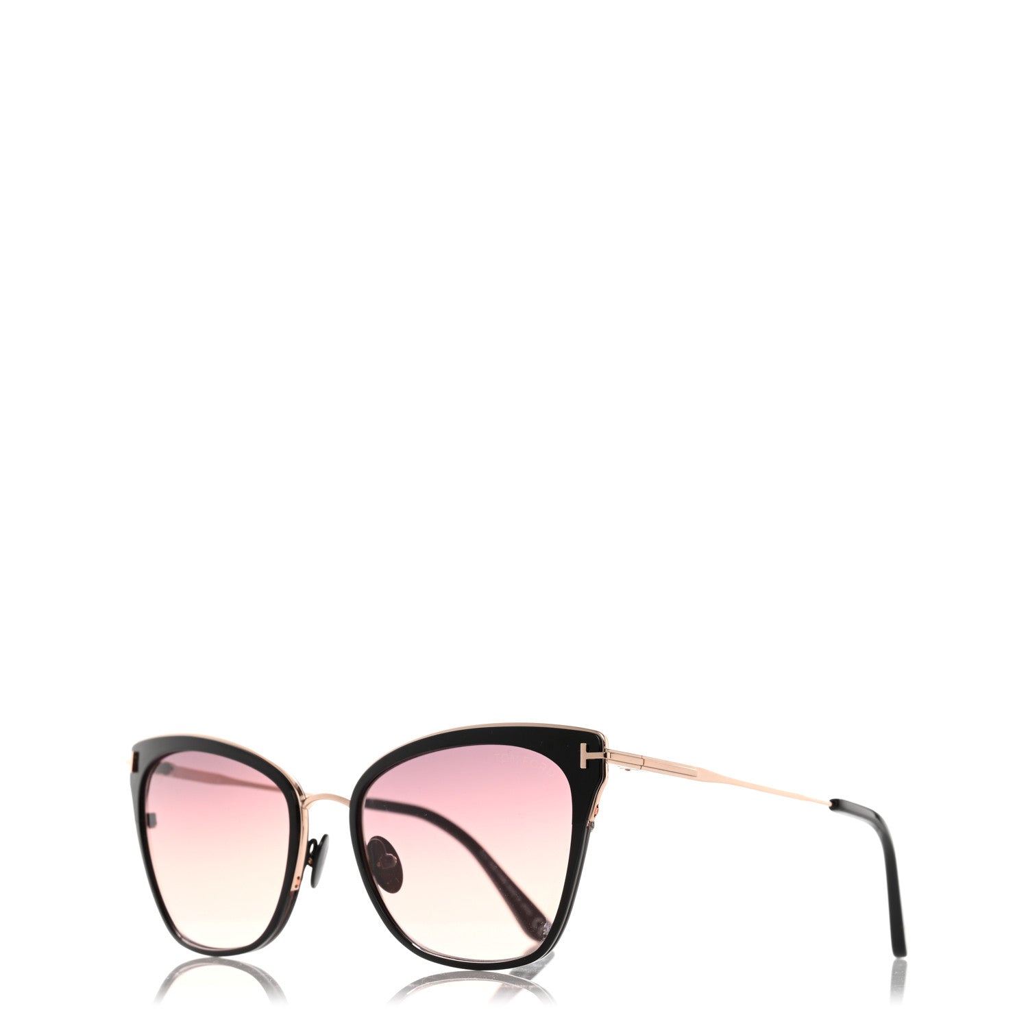 Tom Ford Acetate Faryn Sunglasses TF 843 Black 1 of 7