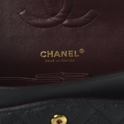 Chanel Caviar Quilted Medium Double Flap Black 8 of 11