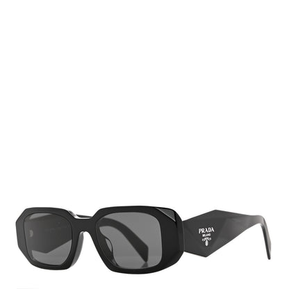 Prada Acetate Symbole Sunglasses SPR 17W Black 1 of 6