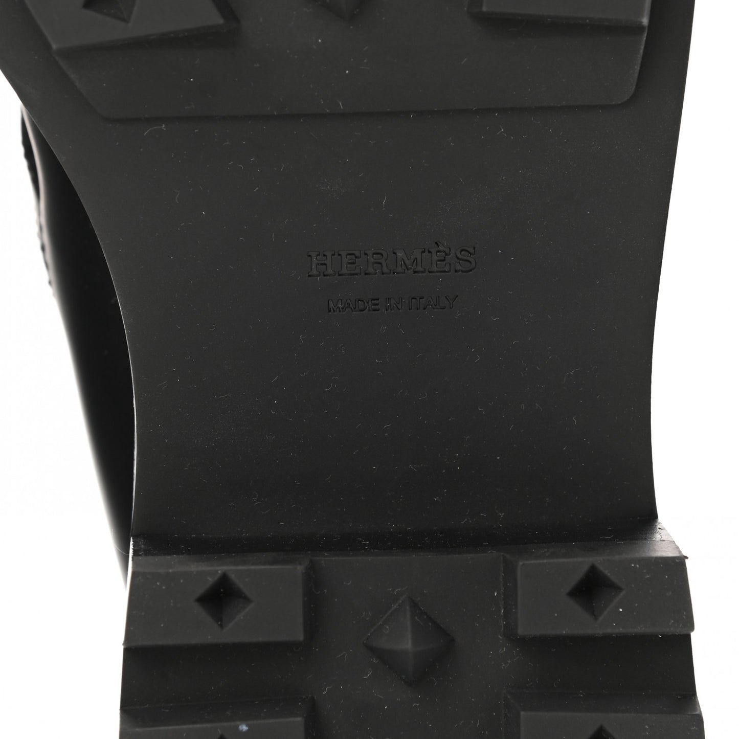 Glossed Calfskin Funk Ankle Boots 37.5 Black