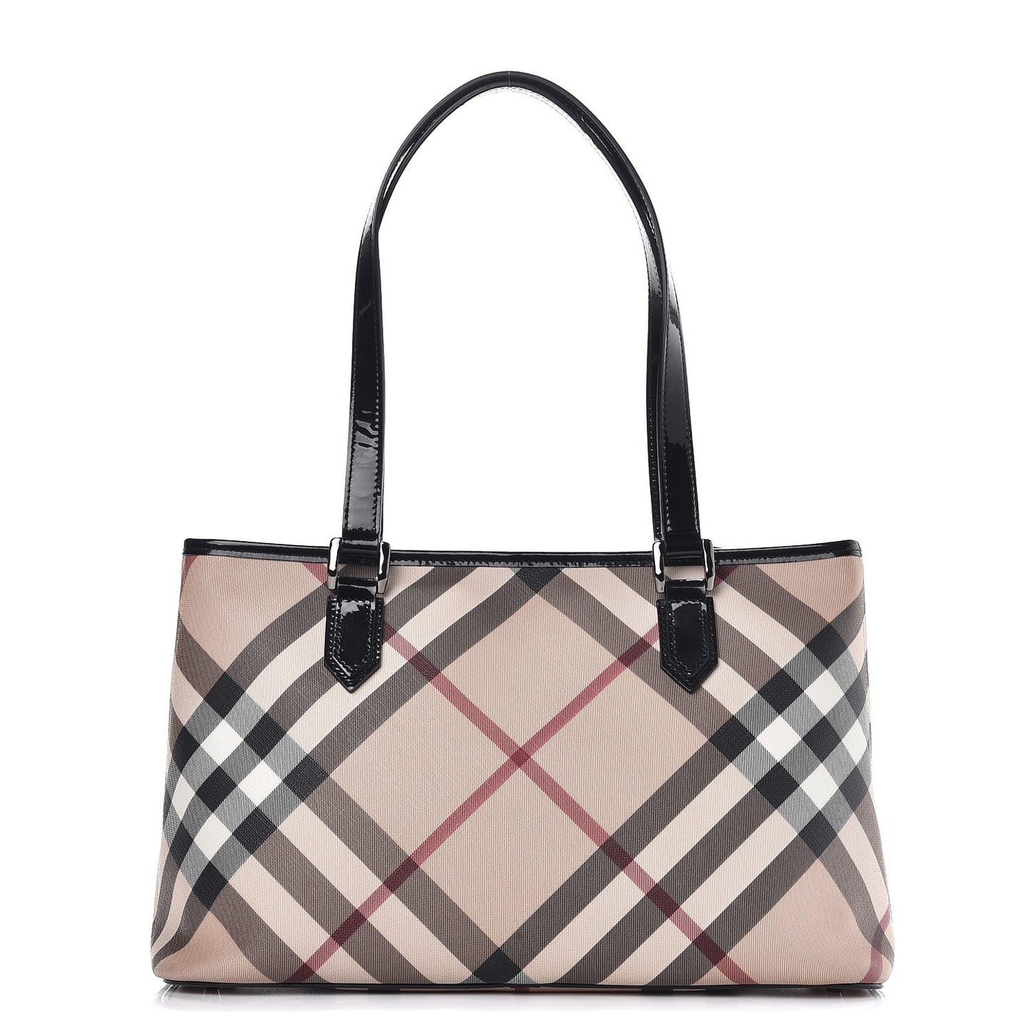 Supernova Check Regent Tote Black