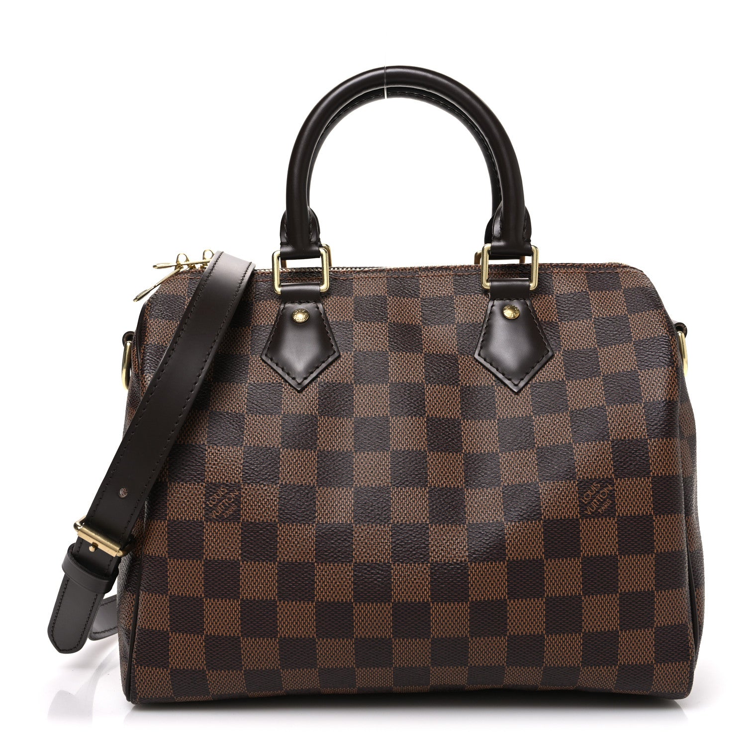 Louis Vuitton Damier Ebene Speedy Bandouliere 25 1 of 10