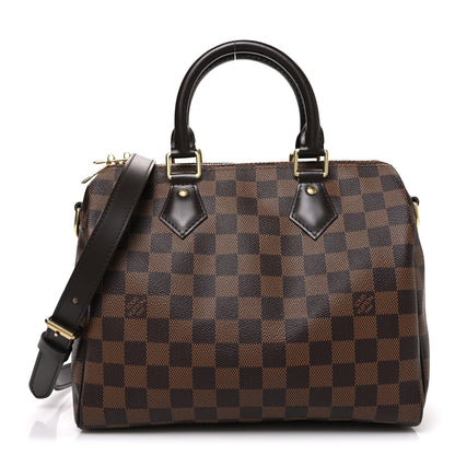 Louis Vuitton Damier Ebene Speedy Bandouliere 25 1 of 10