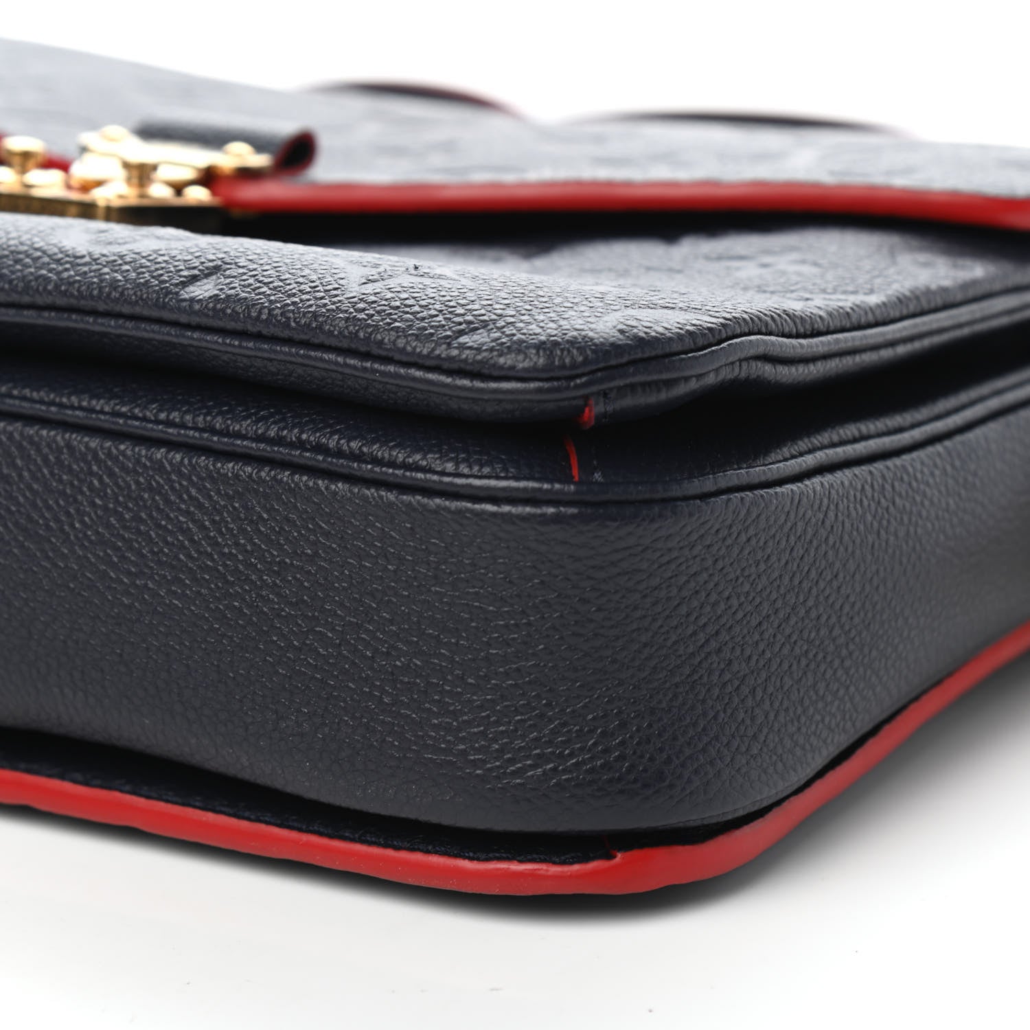 Louis Vuitton Empreinte Pochette Metis Marine Rouge 9 of 10