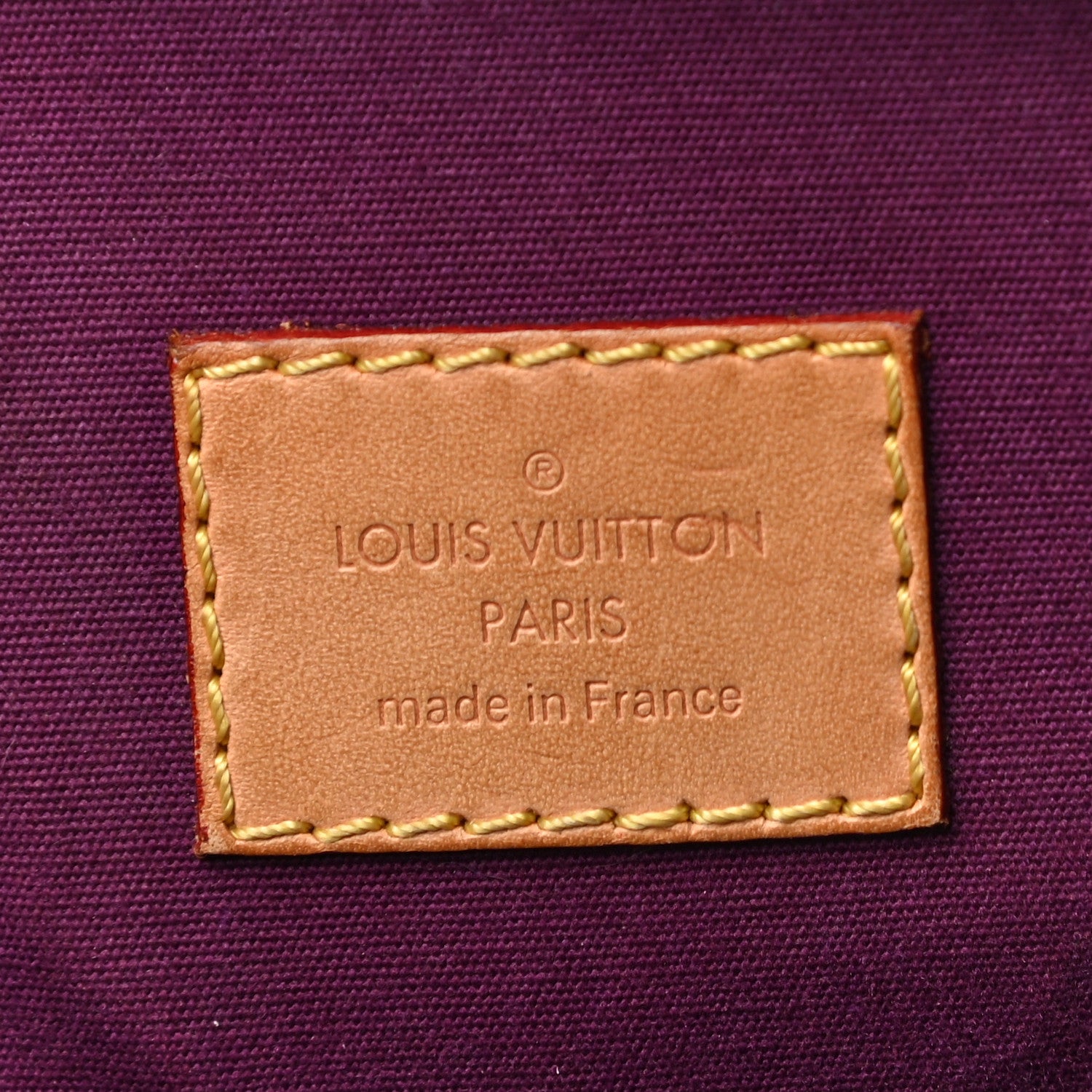 Louis Vuitton Vernis Alma PM Griotte 6 of 11