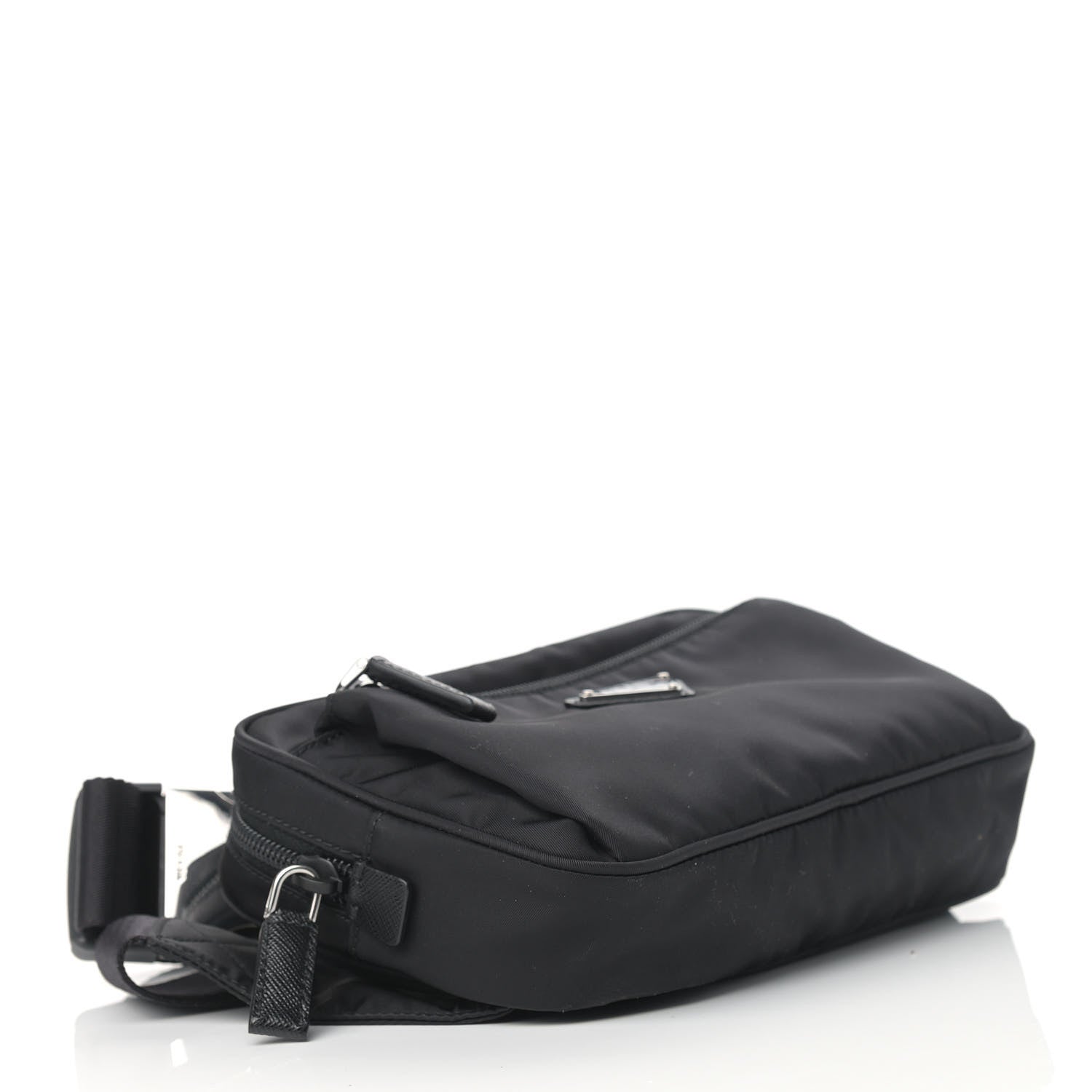 Prada Tessuto Nylon Belt Bag Black 3 of 11