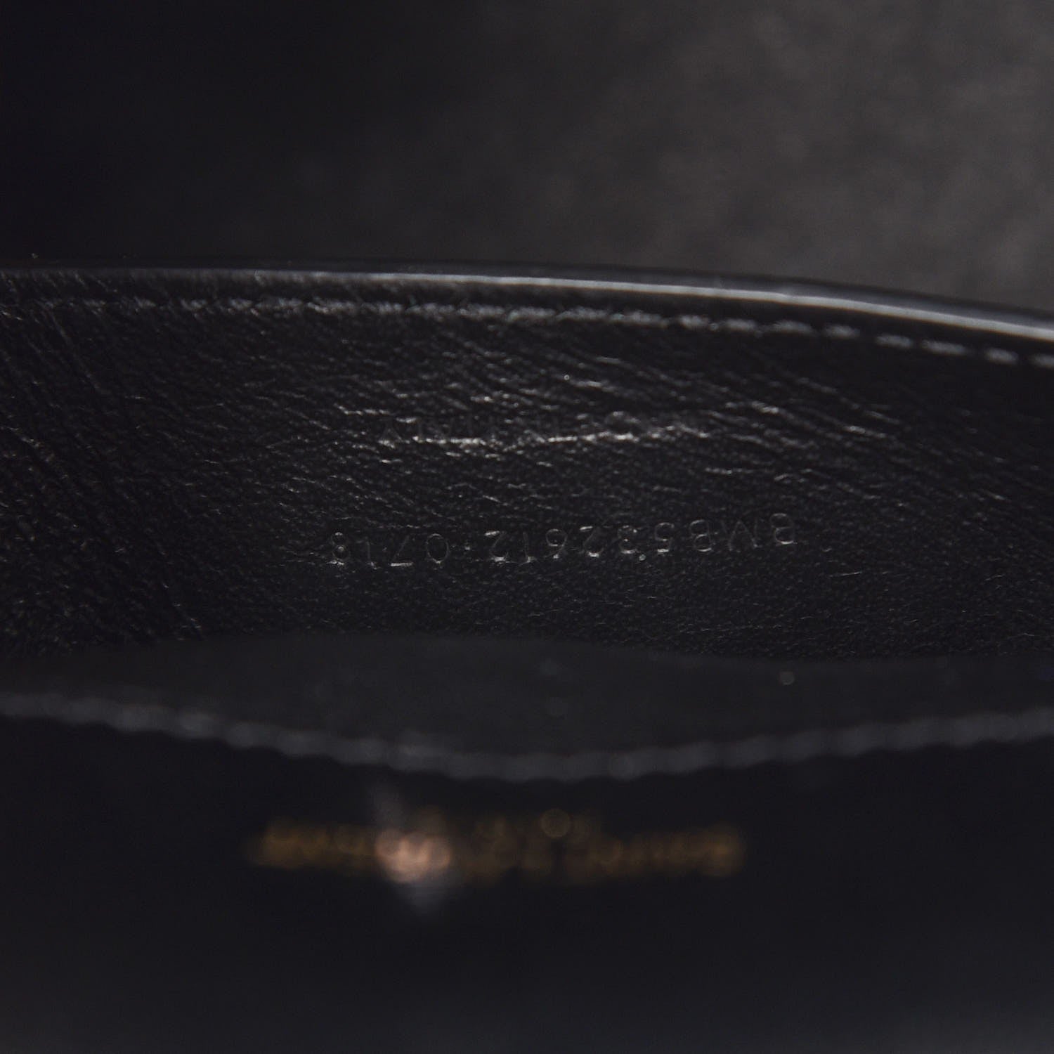 Saint Laurent Patent Calfskin Matelasse Monogram Small Vicky Chain Bag Black 8 of 9