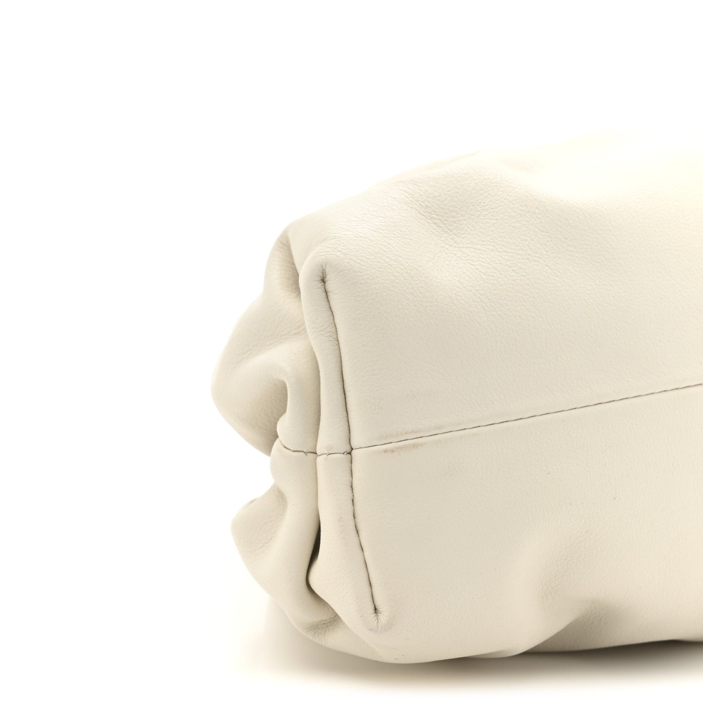 Calfskin Teen Pouch White