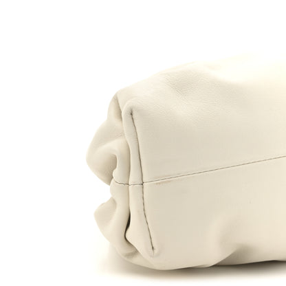 Bottega Veneta Calfskin Teen Pouch White 9 of 10