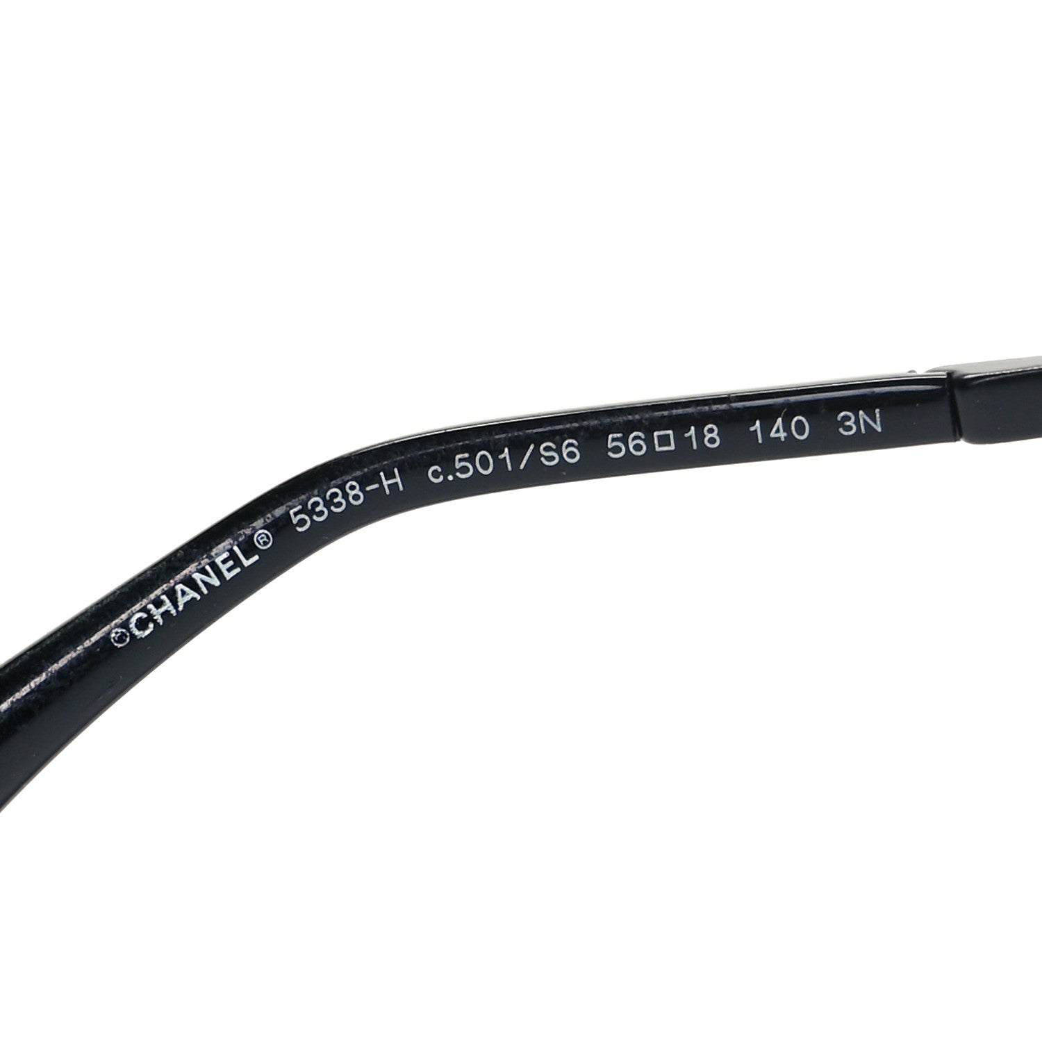 Chanel Pearl Sunglasses 5338-H Black 7 of 8