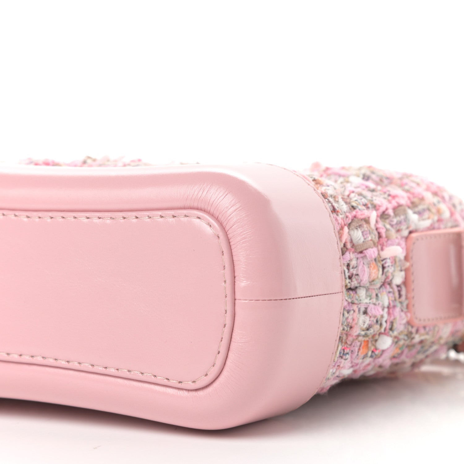 Chanel Tweed Calfskin Small Gabrielle Hobo Light Pink 9 of 11