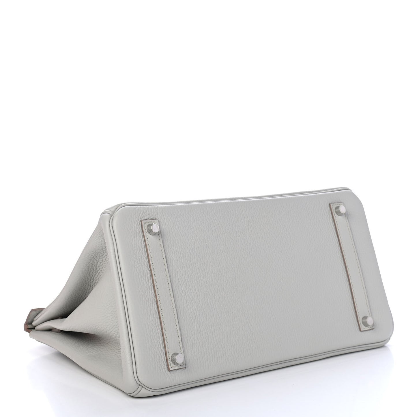 Taurillon Clemence Birkin 35 Gris Perle