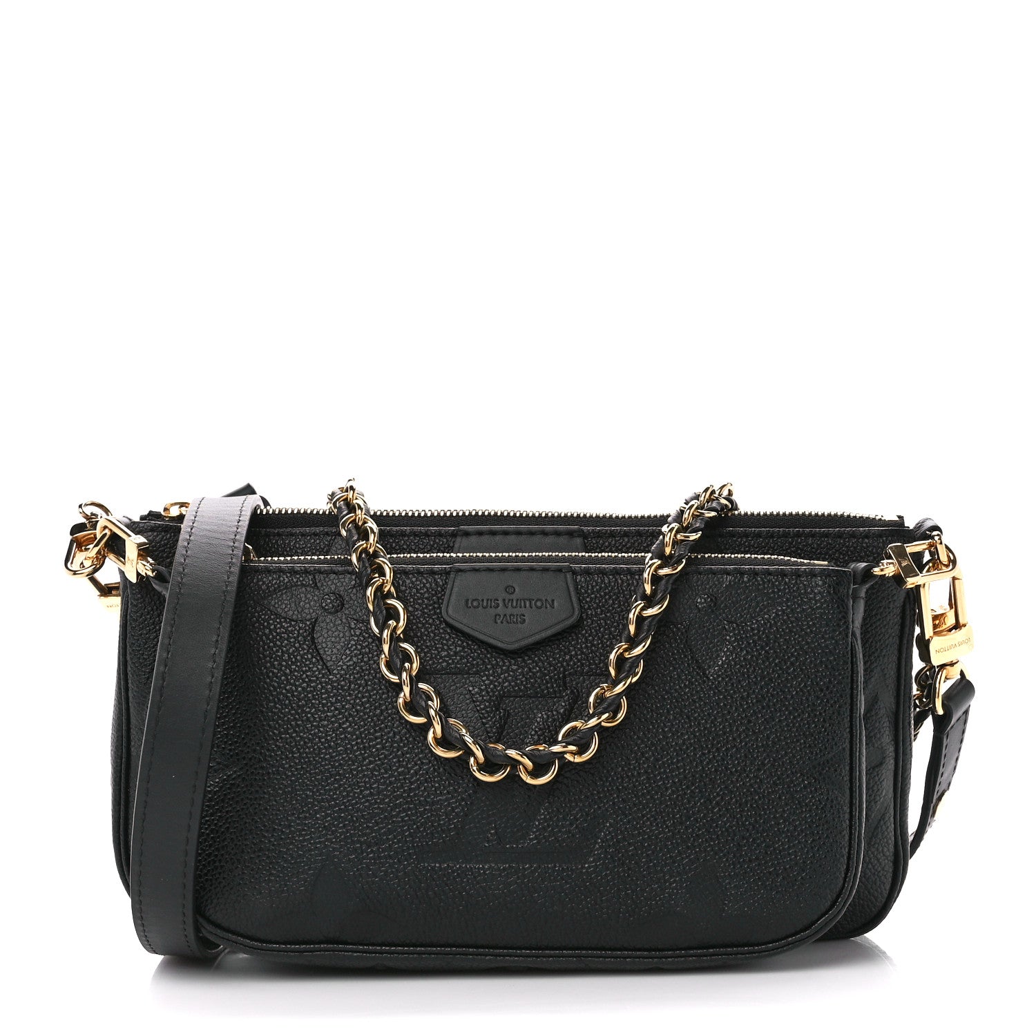 Louis Vuitton Empreinte Monogram Giant Multi Pochette Accessories Black 1 of 13