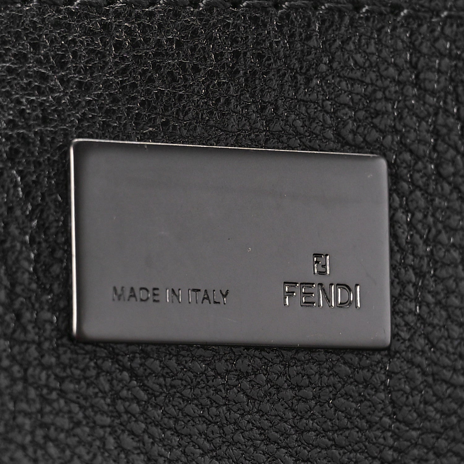 Fendi Calf Hair To You Convertible Clutch Grey 5 of 7