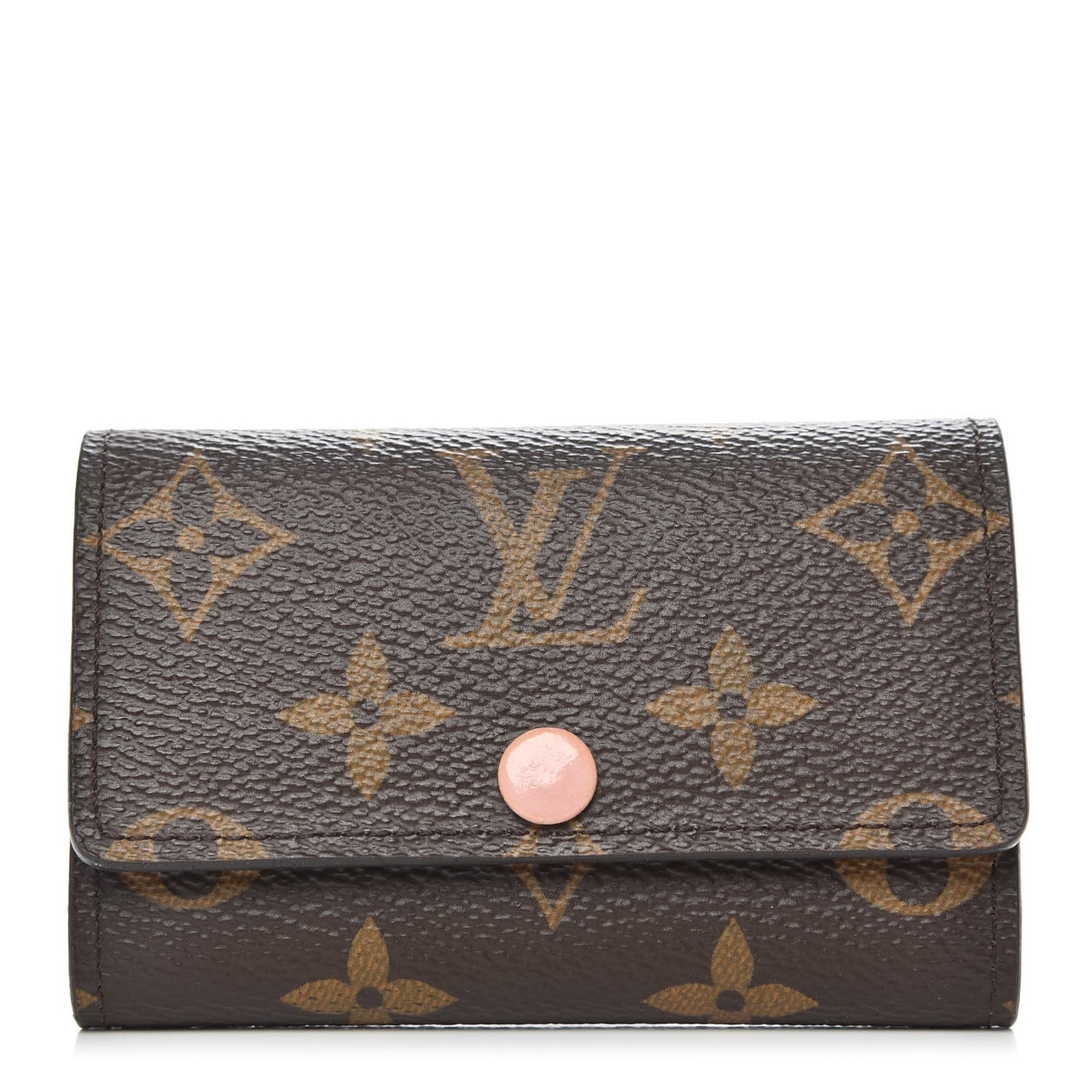 Monogram Multicles 6 Key Holder Rose Ballerine