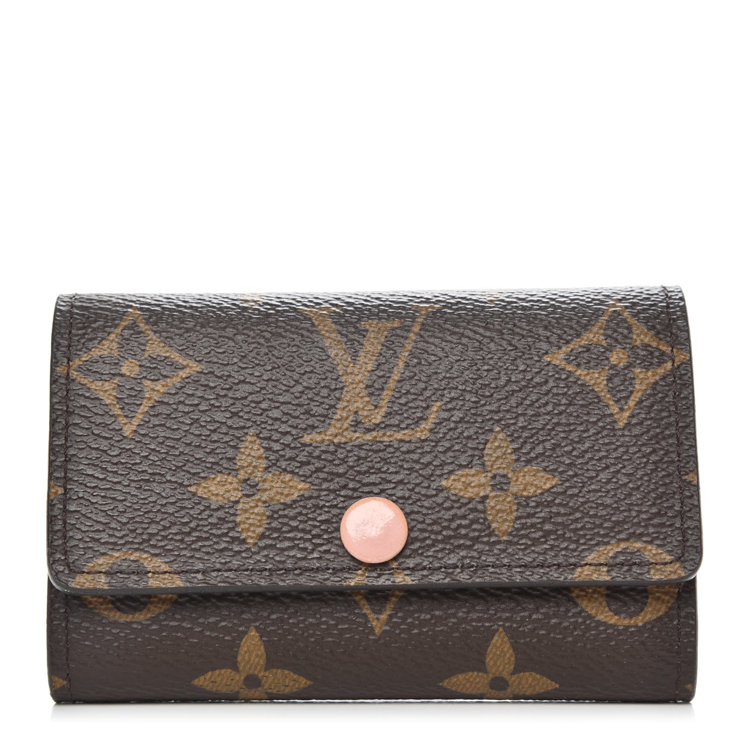 Louis Vuitton Monogram Multicles 6 Key Holder Rose Ballerine 1 of 7