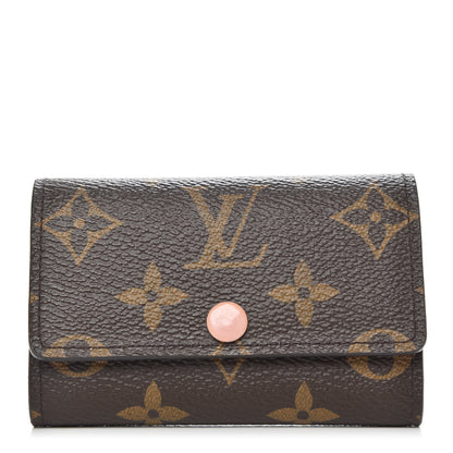 Louis Vuitton Monogram Multicles 6 Key Holder Rose Ballerine 1 of 7