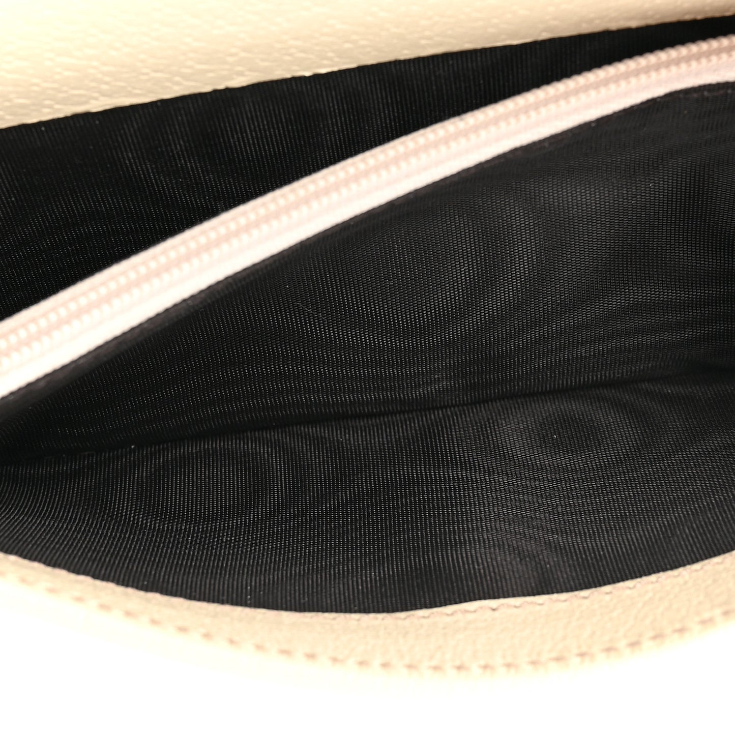 Monogram Metal Bar Continental Flap Wallet Off White