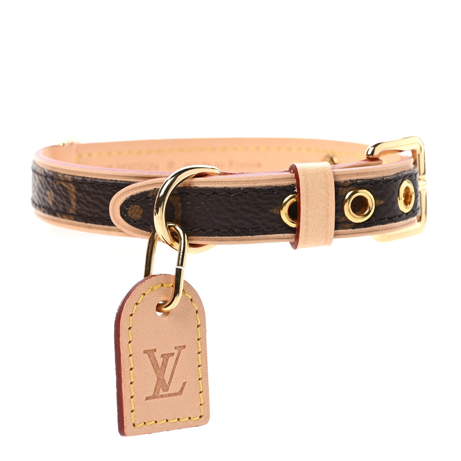 Louis Vuitton Monogram Dog Collar PM 1 of 5
