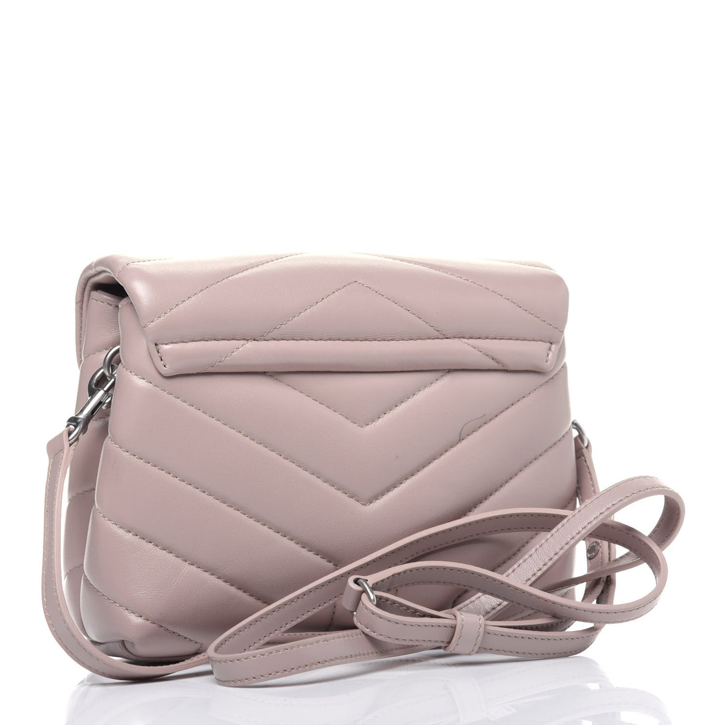 Calfskin Y Quilted Monogram Toy Loulou Crossbody Bag Light Natural