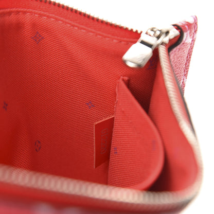 Louis Vuitton Monogram Escale Neverfull MM GM Pochette Rouge 7 of 7