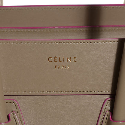 Celine Palmelato Calfskin Micro Luggage Beige 9 of 9