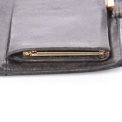 Chanel Patent Timeless CC French Wallet Black 21 of 23