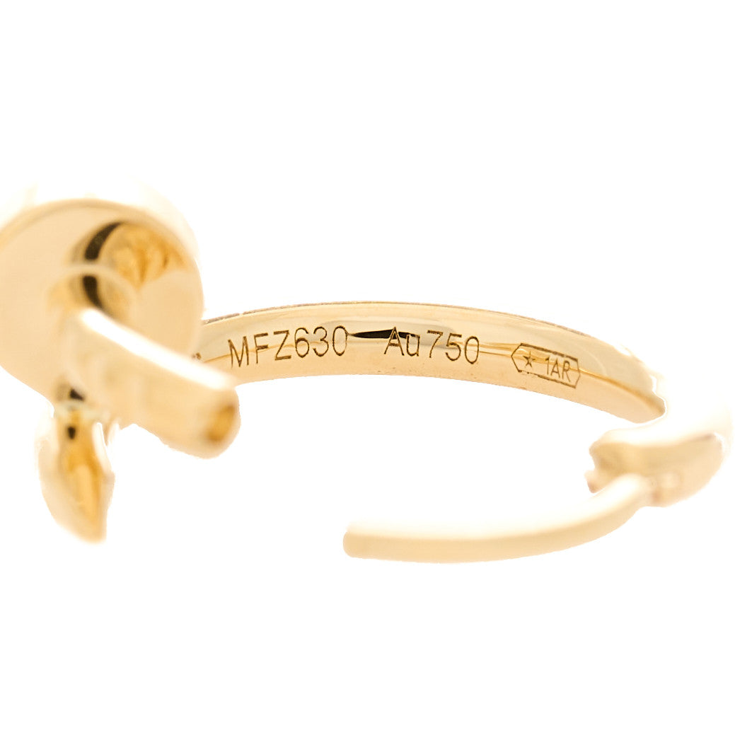 Cartier 18K Yellow Gold Juste Un Clou Single Hoop Earring 5 of 5