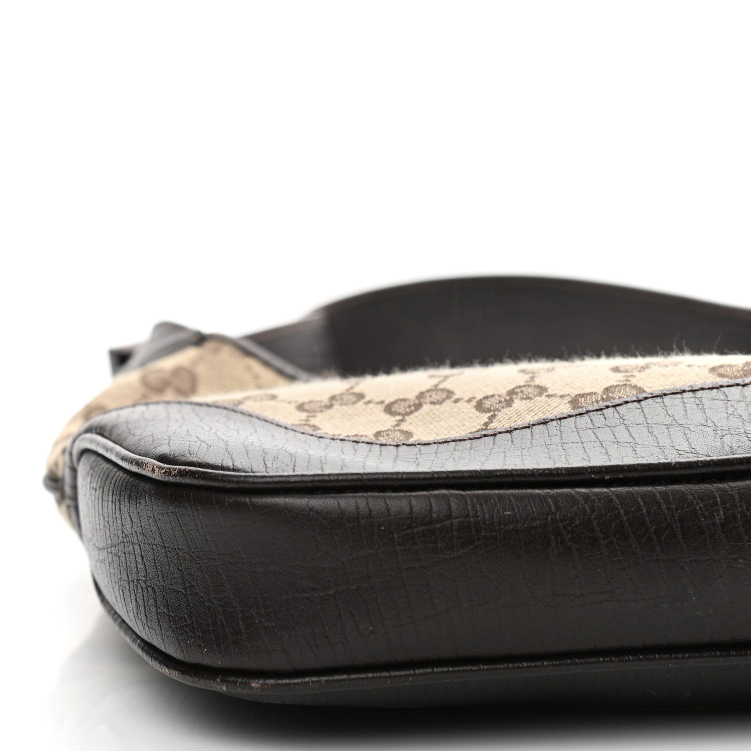 Gucci Monogram Web Jackie O Hobo Dark Brown 8 of 11