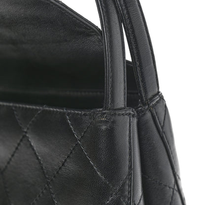 Chanel Lambskin Quilted Medium Kelly Flap Bag Black 14 of 14