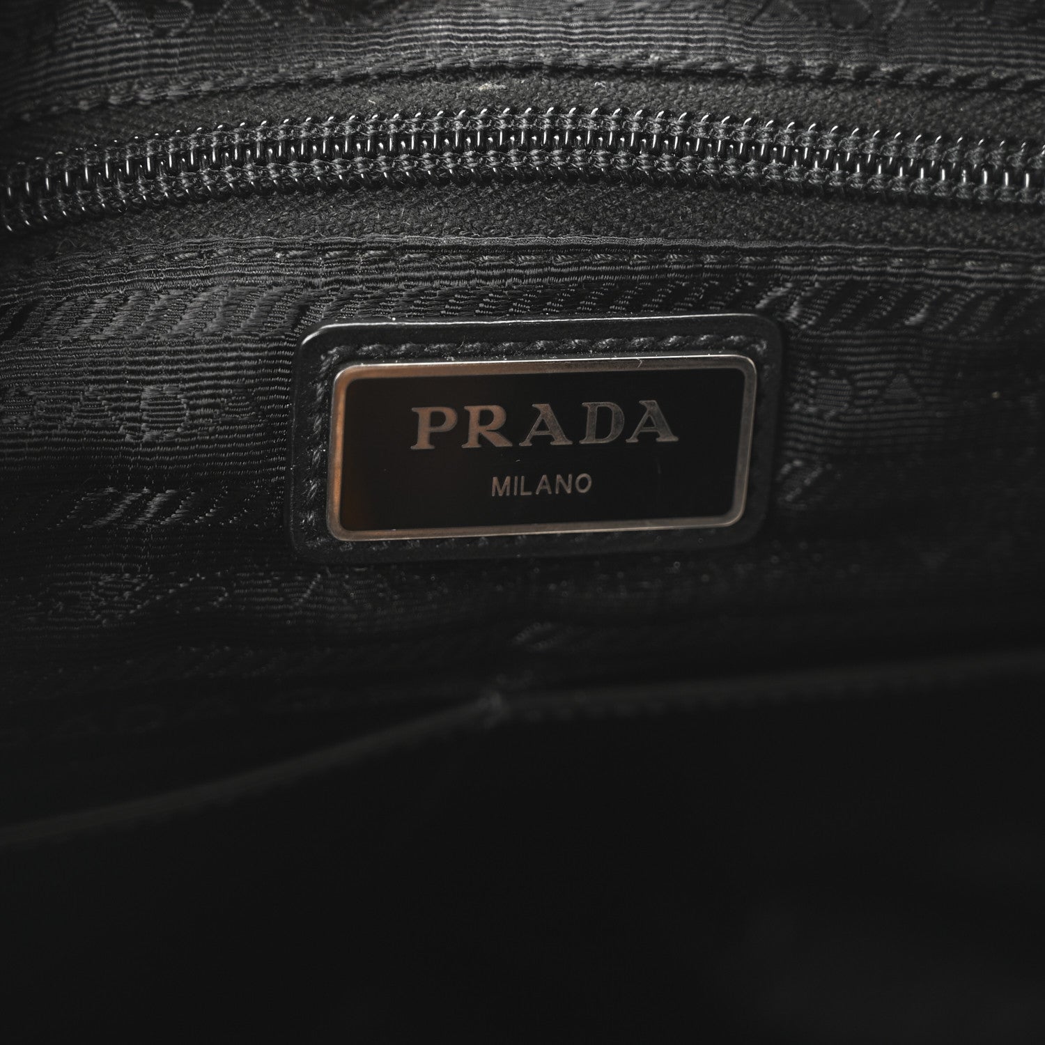 Prada Re-Nylon Tessuto Large Shoulder Bag Black 6 of 10