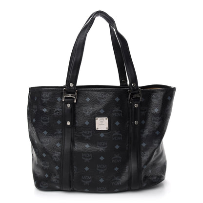 MCM Visetos Shopping Tote Black 1 of 13
