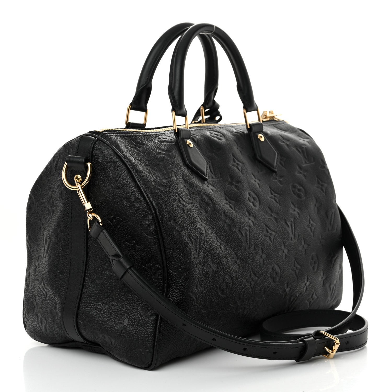 Louis Vuitton Empreinte Monogram Speedy Soft 30 Black 3 of 9