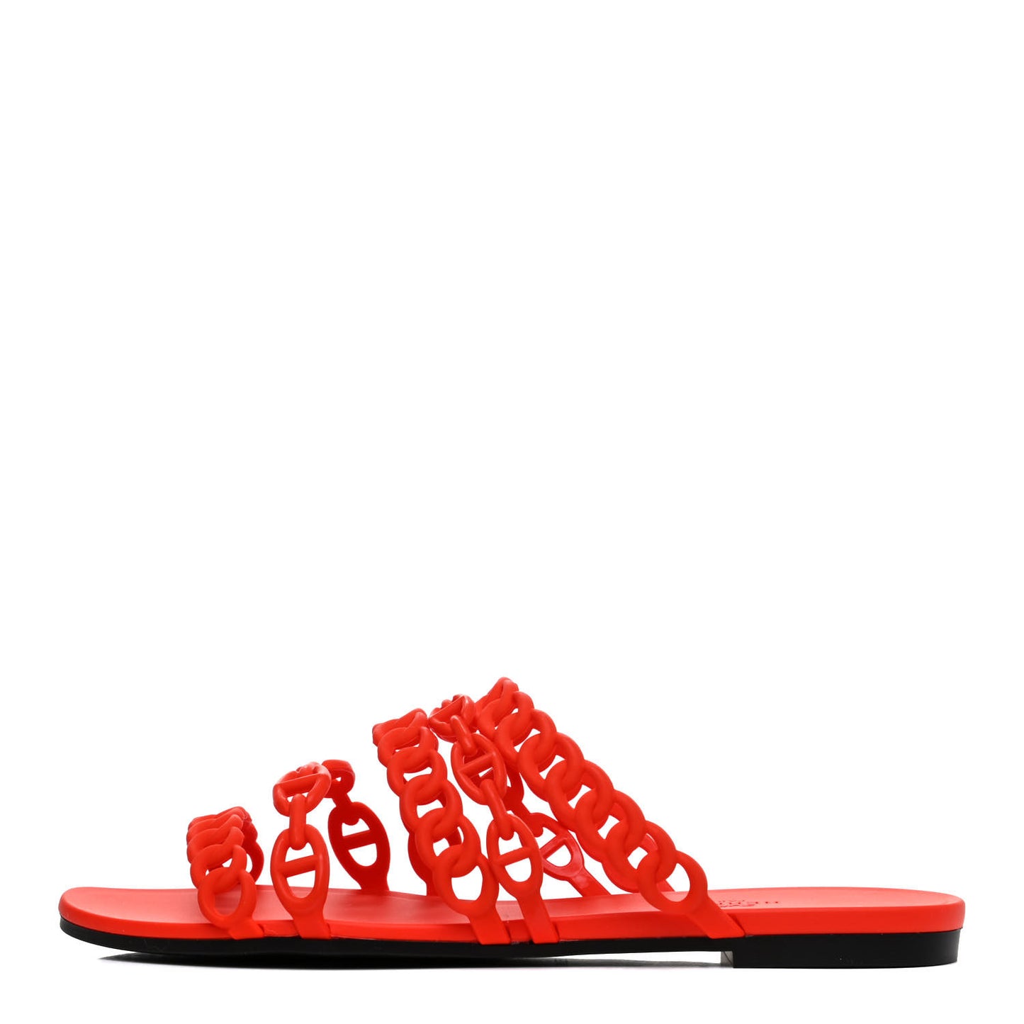 Rubber Chaine d'Ancre Nude Sandals 38 Pavot