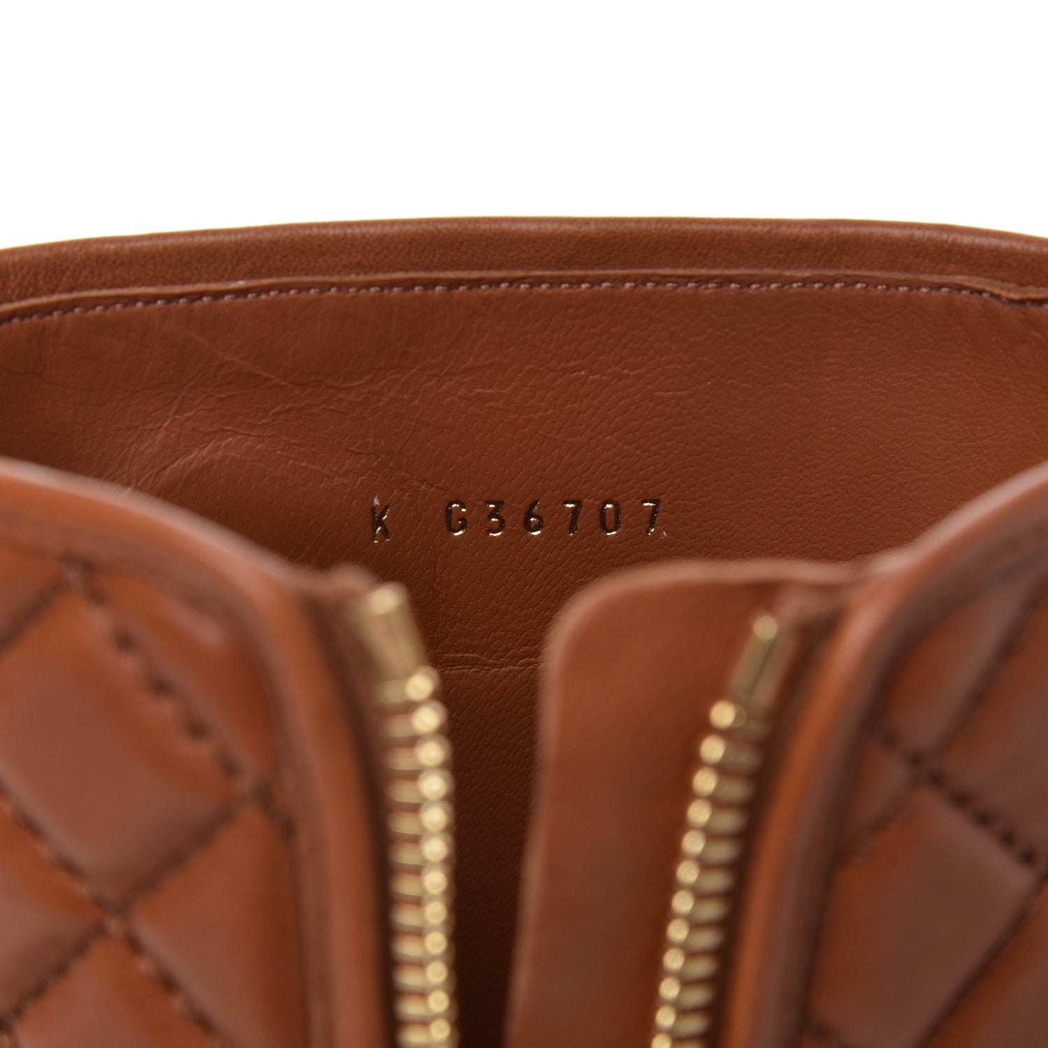 Chanel Calfskin CC Logo Mid Calf Boots 38 Caramel 8 of 20