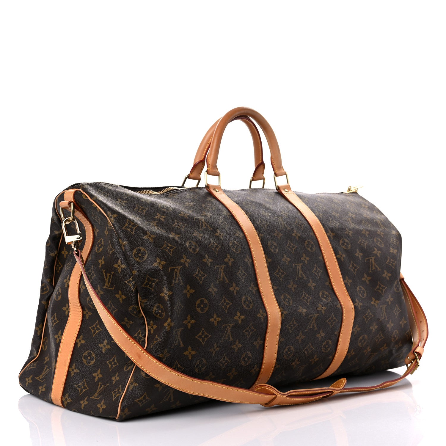 Louis Vuitton Monogram Keepall Bandouliere 60 3 of 37